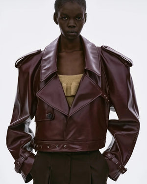 Source Unknown Leather Jacket