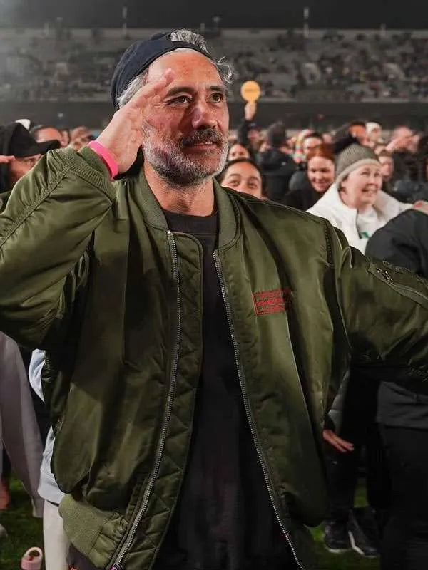 Taika Waititi Conan O’Brien Must Go Bomber Jacket