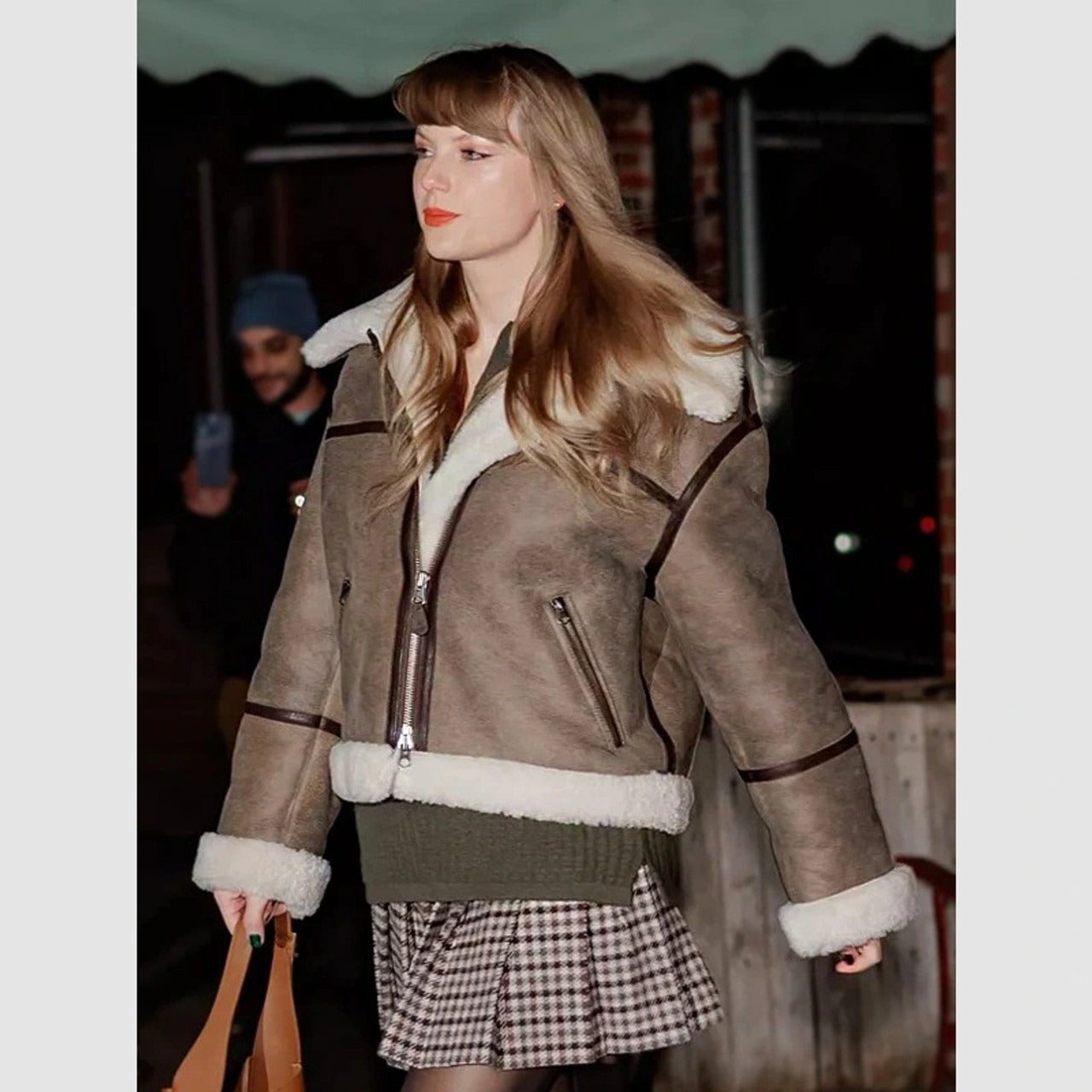 Taylor Swift Brown Jacket