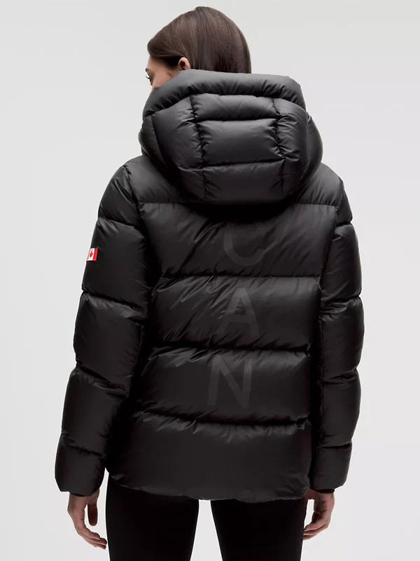 Team-Canada-Womens-Wunder-Puff-Large-Hood-Shine-Jacket-Back