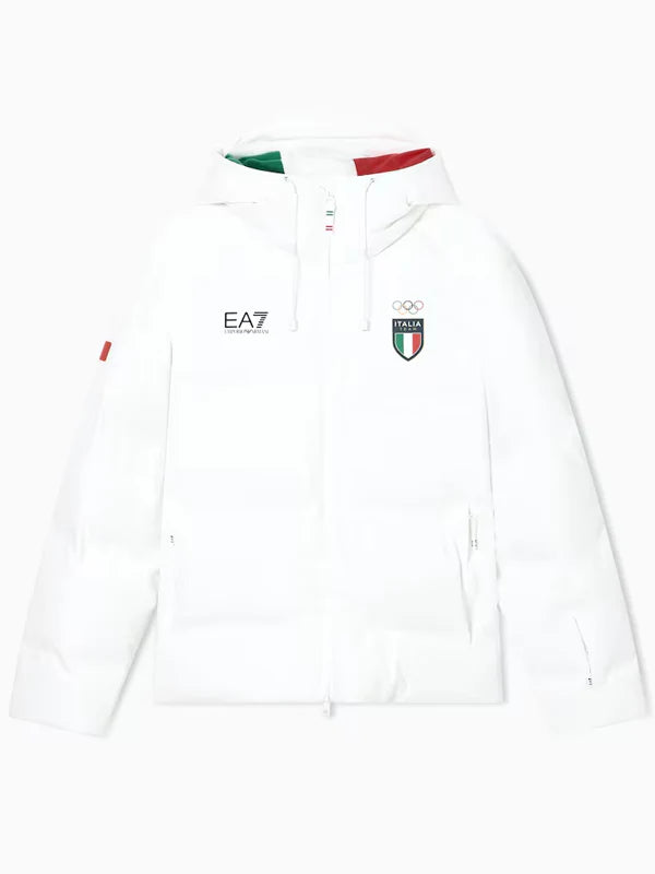 Team-Italy-EA7-Emporio-Armani-Ski-Puffer-Jacket-White