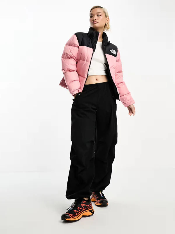 The-North-Face-1996-Retro-Nuptse-Down-Puffer-Jacket-In-Pink-Black