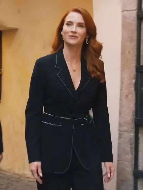 Monica Stevens The Rookie Black Blazer