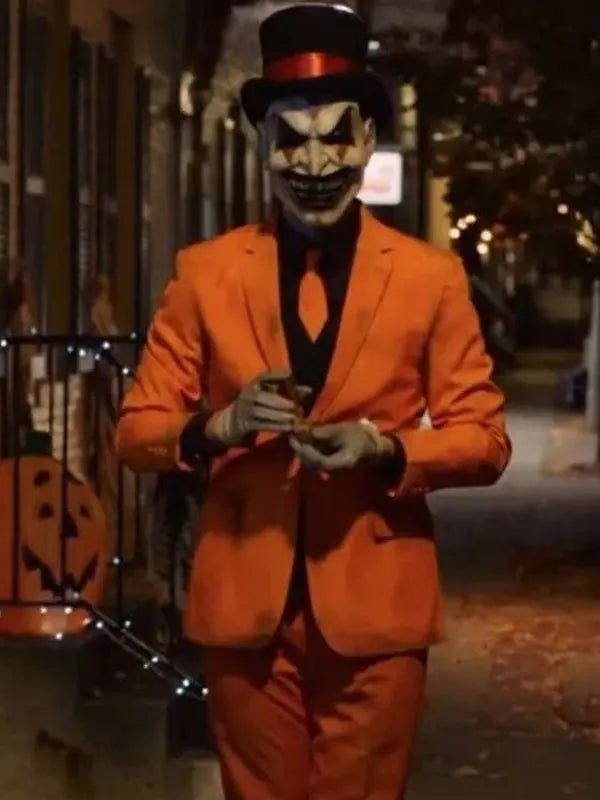 The Jester 2023 Michael Sheffield Orange Costume Suit