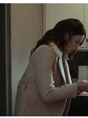The Night Agent Genesis Rodriguez Wool Coat