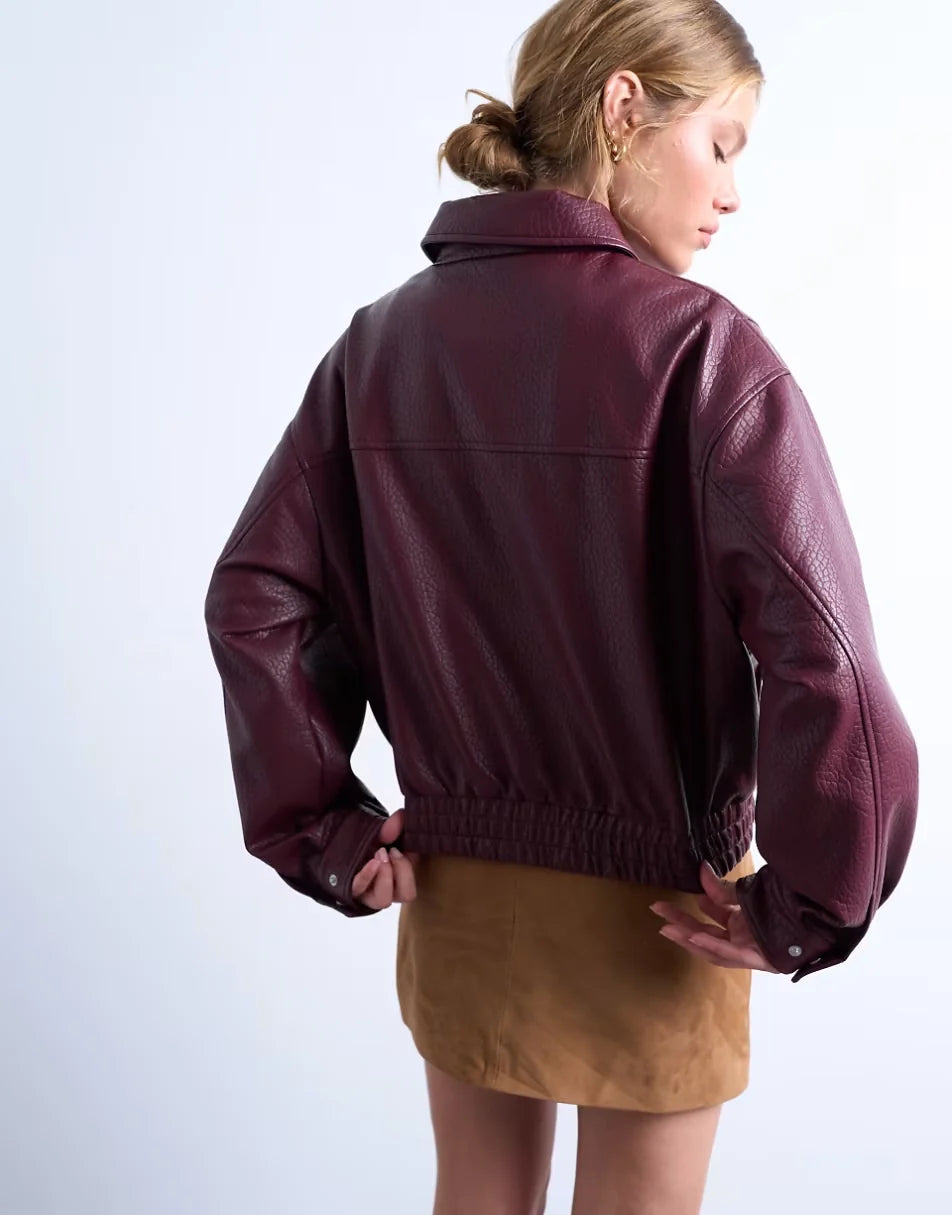 Topshop-Faux-Leather-Bubble-Boxy-Zip-Through-Bomber-Jacket-Burgundy