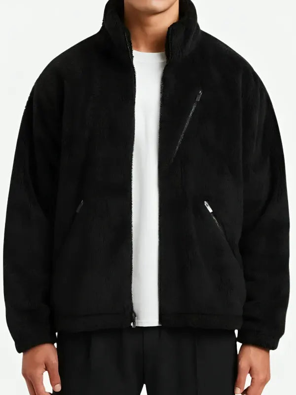 Uniqlo Needles Fleece Jacket Black