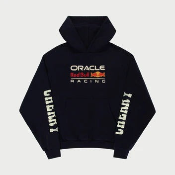 Vintage Red Bull Big Embroidered Logo Racing Hoodie Black Buy