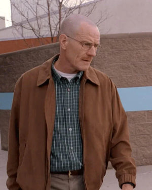 Breaking Bad Brown Bryan Cranston Brown Cotton Jacket

