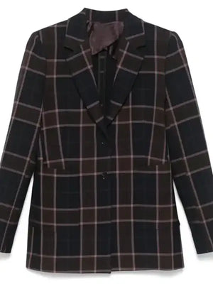 Watson black blazer formal sleek style
