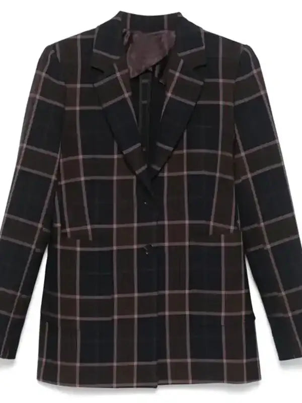 Watson black blazer formal sleek style
