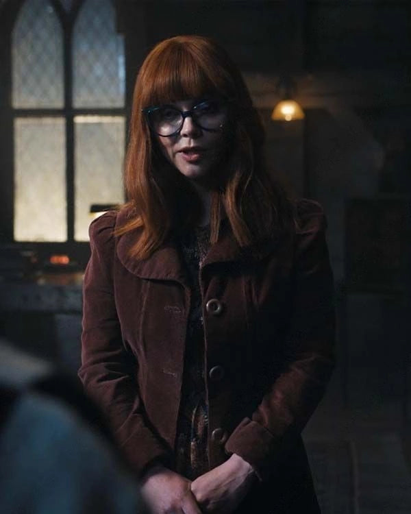 Wednesday 2022 Marilyn Thornhill Brown Jacket
