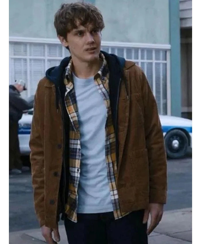 Wednesday 2022 Tyler Galpin Brown Jacket
