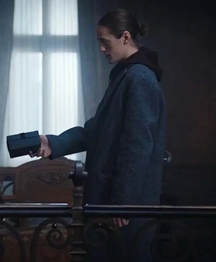Wednesday 2022 Xavier Thorpe Gray Coat
