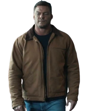 Reacher Alan Ritchson Cotton Jacket, Brown Zing Apparel