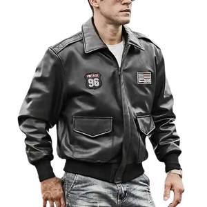 Air Force Pilot Bomber Jacket Men Zing Apparel