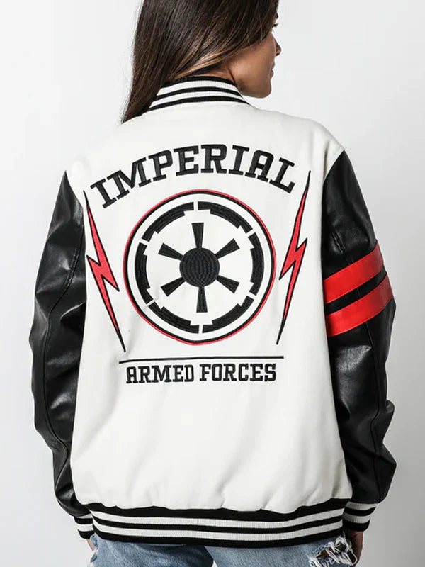White-And-Black-Star-Wars-Varsity-Jacket