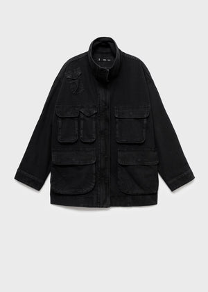 Women’s stylish black Barn jacket
