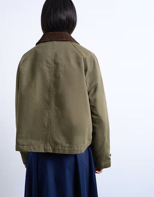 Women’s warm denim Barn jacket