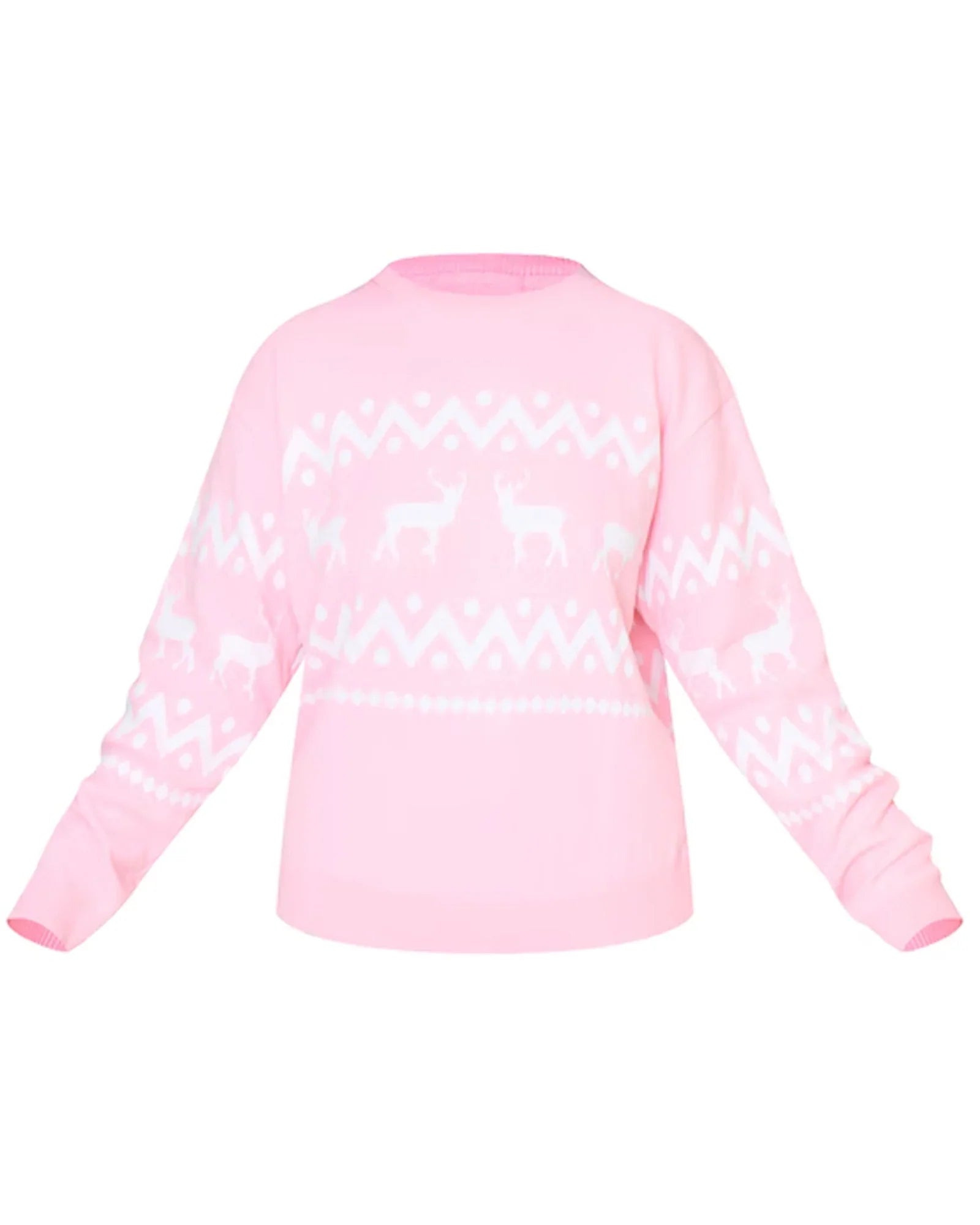 Womens-Pinky-Christmas-Sweater