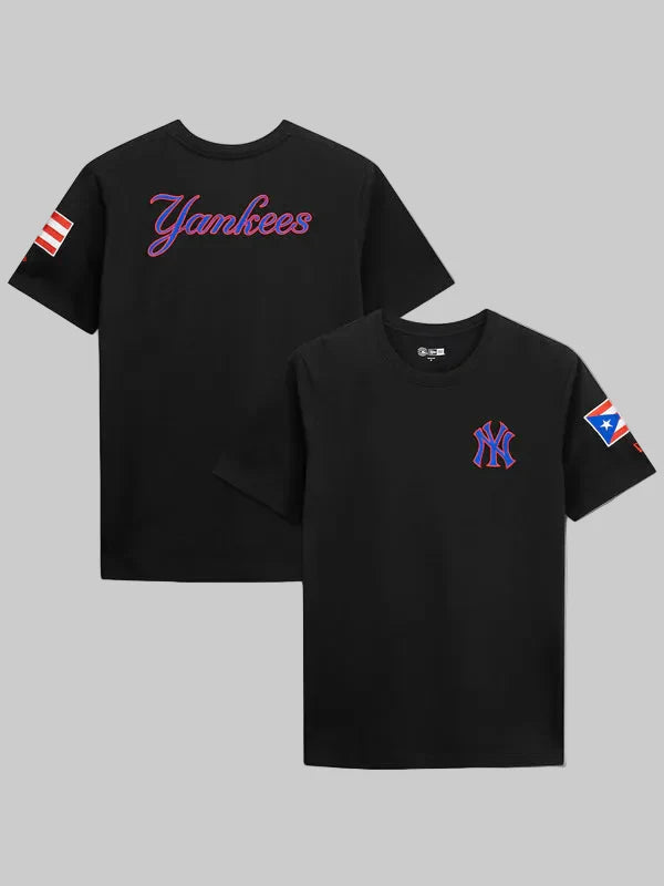 Yankees-New-Era-Puerto-Rico-Flag-T-Shirt