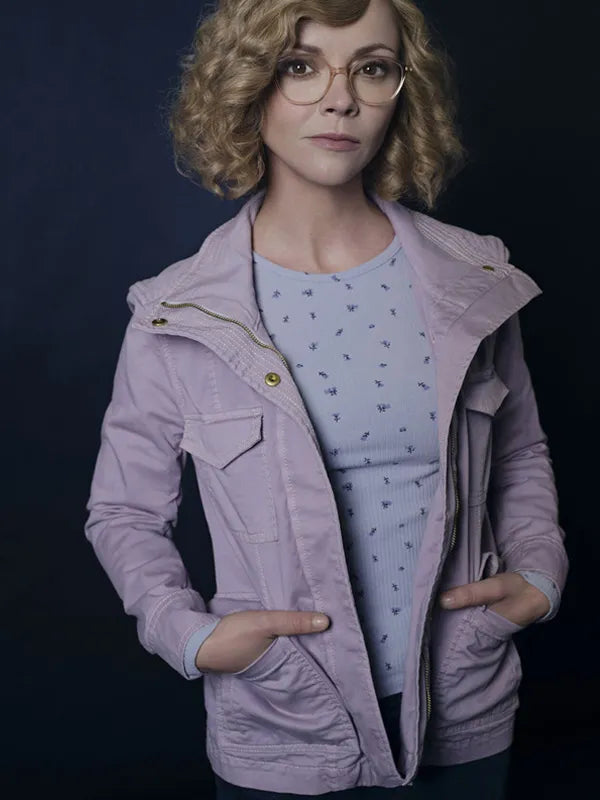 Yellowjackets Misty Purple Cotton Jacket