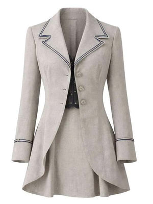 Young Sherlock 2026 Natascha McElhone Coat

