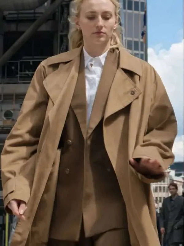 Zara Dunne Steal 2026 Cotton Brown Coat