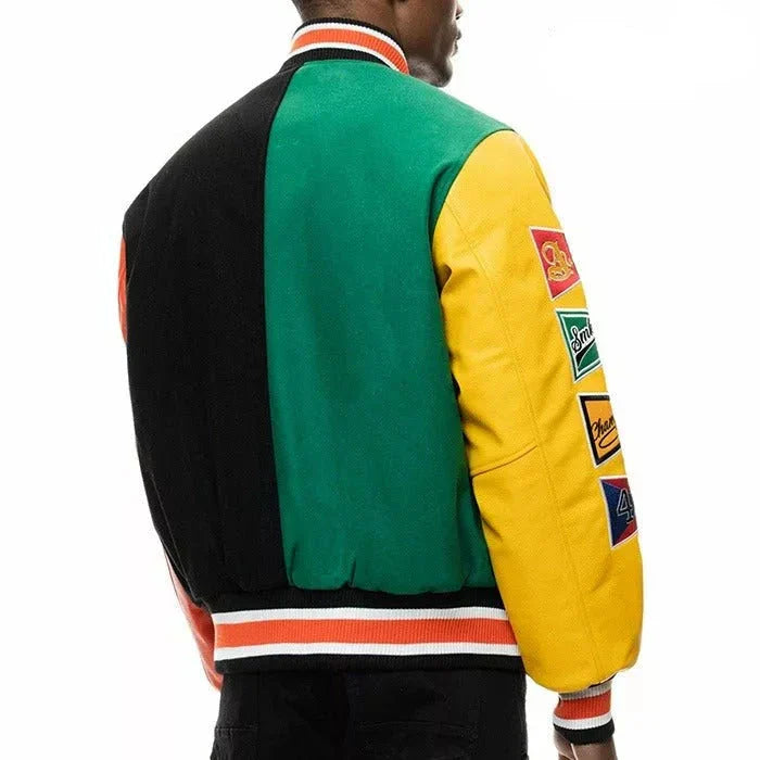 Men All Star Varsity Jacket Zing Apparel