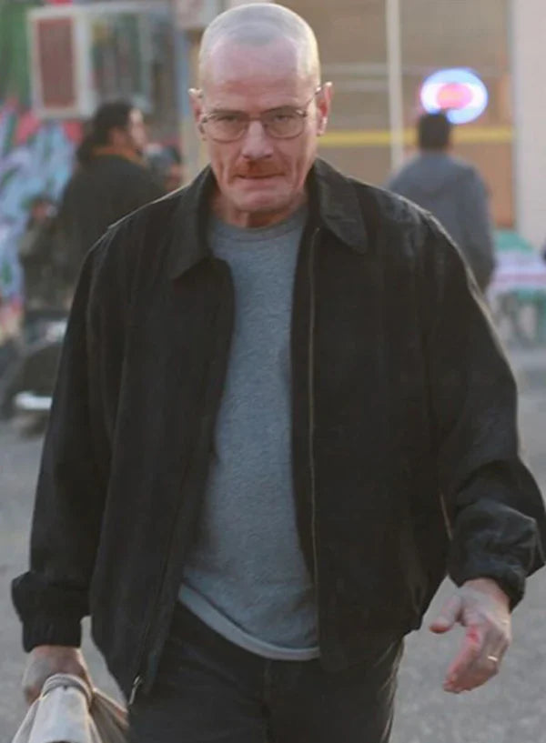 Breaking Bad S05 Bryan Cranston Black Cotton Jacket
