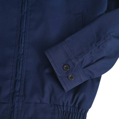 Crocodile Fur Cotton Jacket Men, Blue Zing Apparel