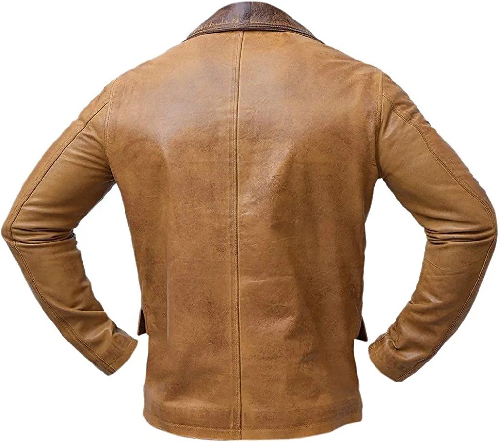 Morgan Brown Sheep Leather Jacket Zing Apparel