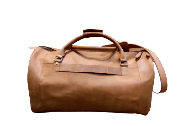 Full Grain Duffle Bag With Shoe Pocket Zing Apparel