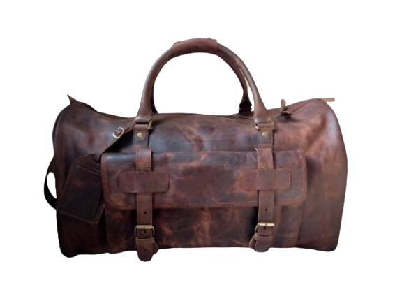 Best Leather Duffle Bag, Premium Lining Zing Apparel