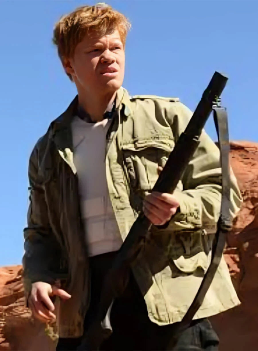 Breaking Bad S05 Jesse Plemons Green Cotton Jacket

