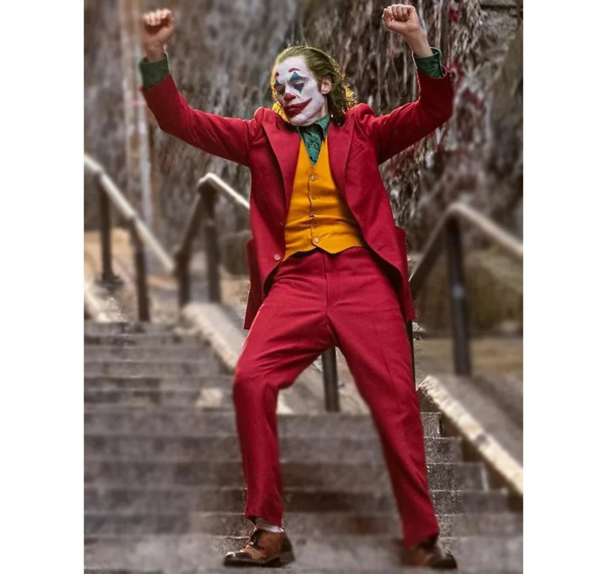 Joker Joaquin Phoenix Red Suit
