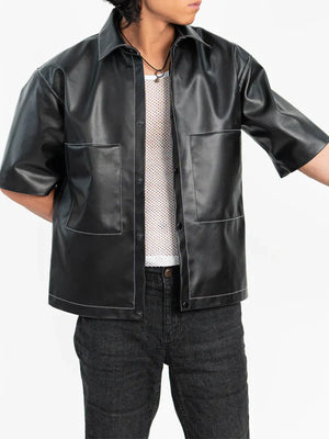 leather-button-down-shirt-for-sale