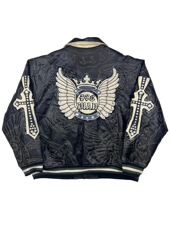 Raw Blue Leather Jackets – Zing Apparels