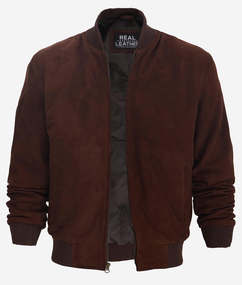 Premium Suede Leather Jacket Men Zing Apparel