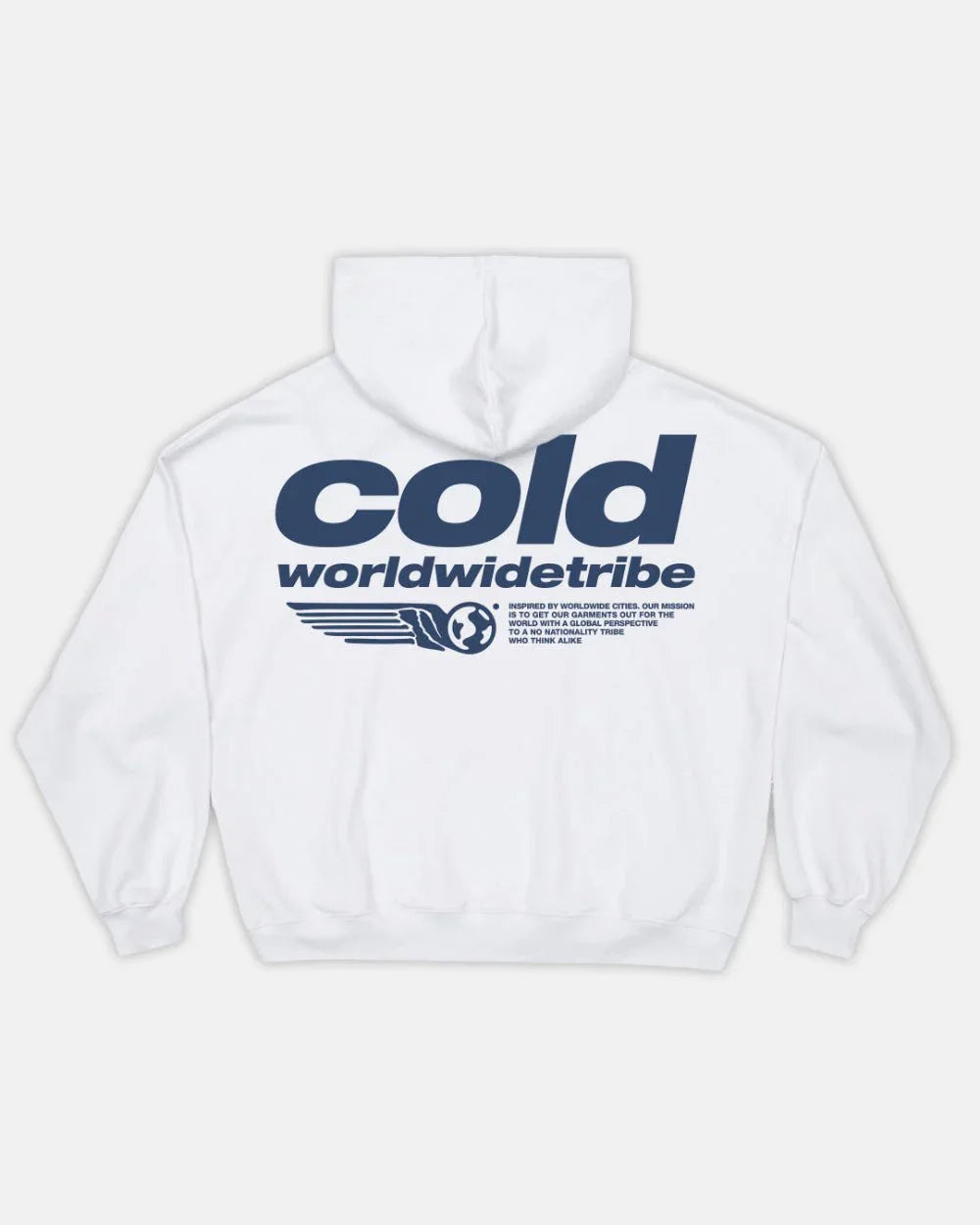 tribe hoodie white